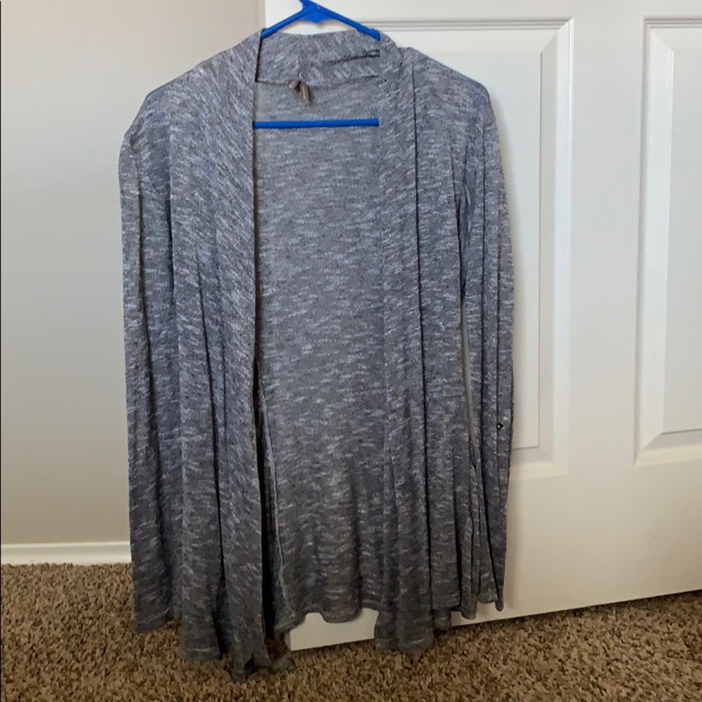 Long sleeve thin cardigan